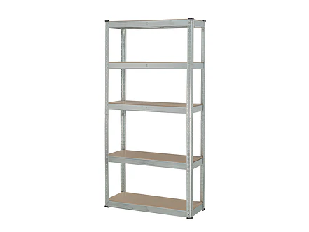 Estante Metálico Pretul 29021, 5 Repisas, 150x30x75, Cap. 35 Kg - Foto 1 | aztools.co