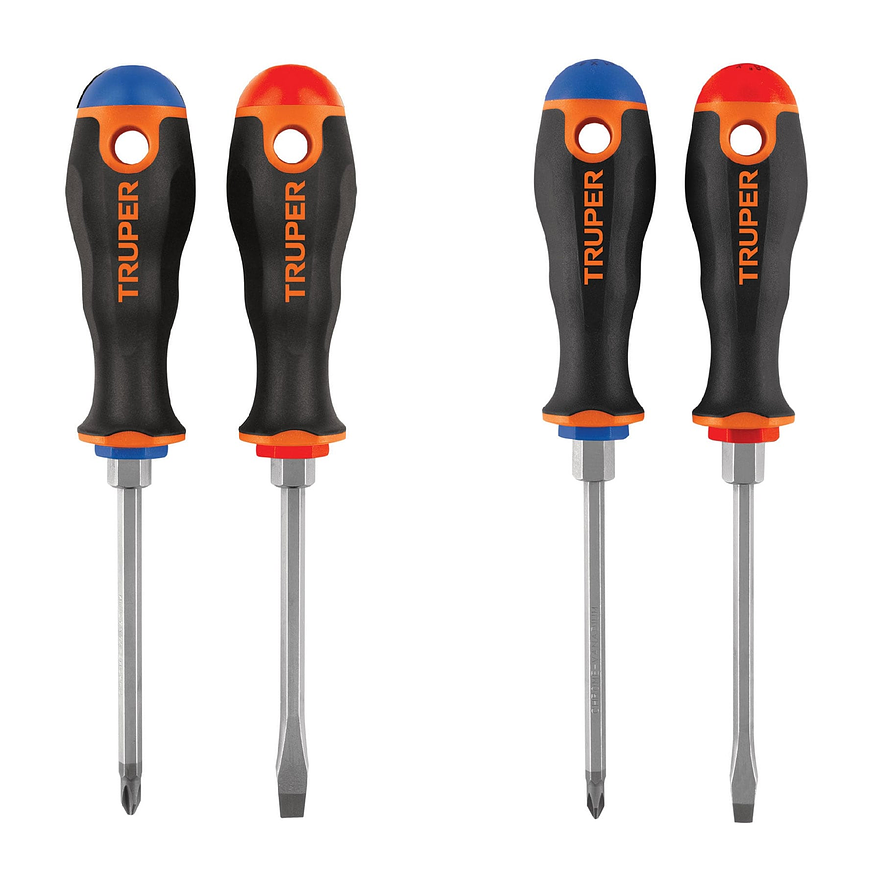 Dúo de Destornilladores Truper 19623, 3/16