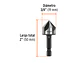 Avellanador para Metal Truper 102382, 3/4