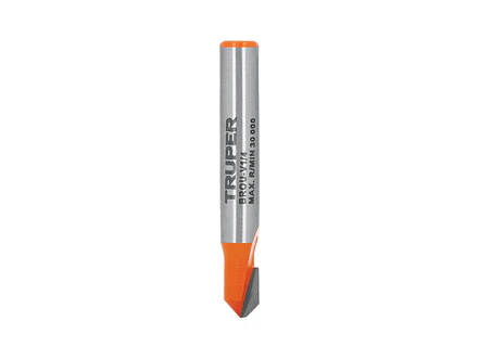 Fresa para Ruteadora Truper 102718, Corte en 