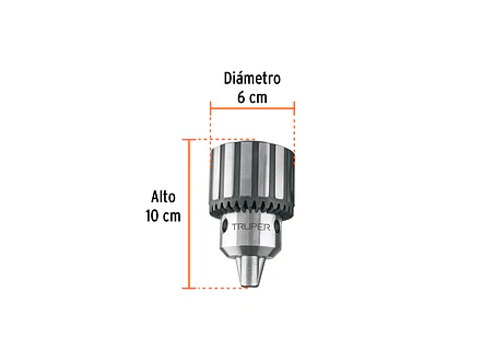 Mandril con Llave Truper 102489, 5/8