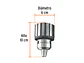 Mandril con Llave Truper 102489, 5/8