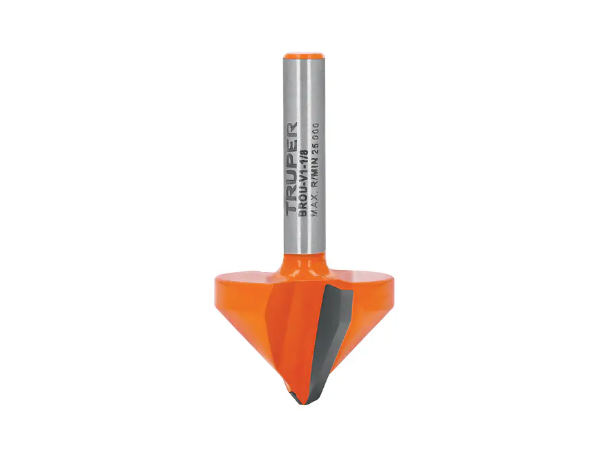 Fresa para Ruteadora Truper 102719, Corte en 