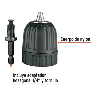 Mandril sin Llave Truper 102474, 3/8