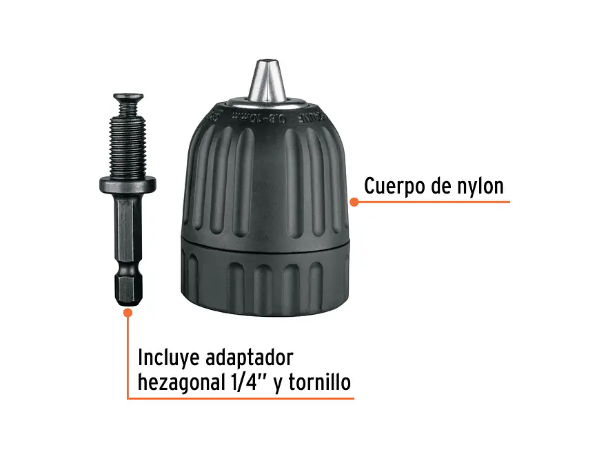 Mandril sin Llave Truper 102474, 3/8