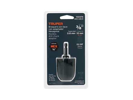 Mandril sin Llave Truper 102474, 3/8