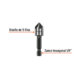 Avellanador para Metal Truper 102380, 1/2