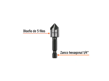 Avellanador para Metal Truper 102380, 1/2