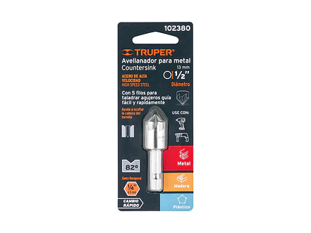 Avellanador para Metal Truper 102380, 1/2