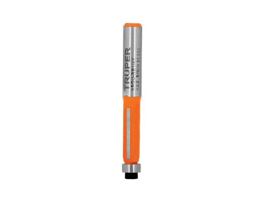 Fresa para Ruteadora Truper 102720, Corte Recto, 1/4