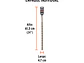 Broca SDS Truper para Concreto Truper 101464, 1-1/8 x 21