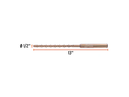 Broca SDS Truper para Concreto Truper 101431, 1/2 x 13