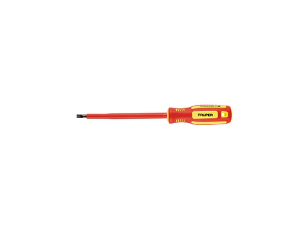 Destornillador Dieléctrico Truper 102243, Punta Pala de 1/4