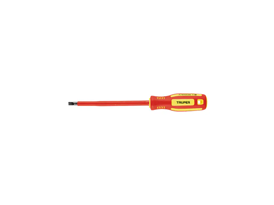Destornillador Dieléctrico Truper 102243, Punta Pala de 1/4