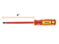 Destornillador Dieléctrico Truper 102243, Punta Pala de 1/4