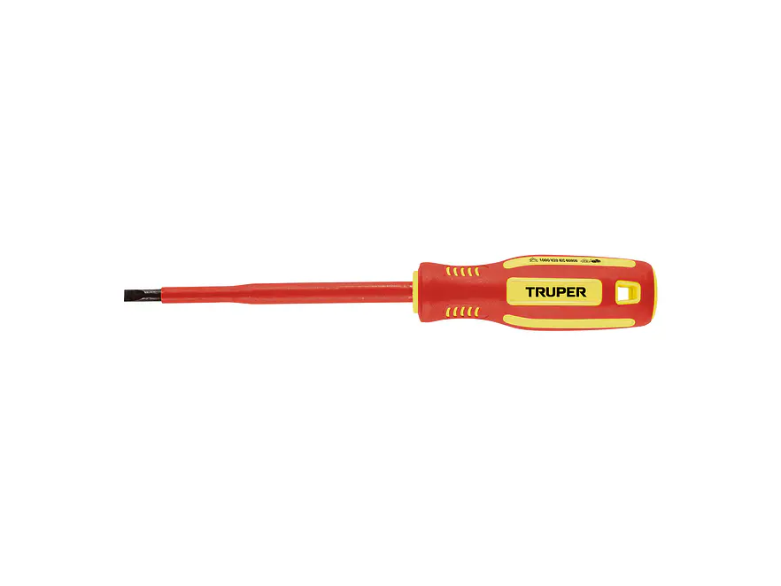 Destornillador Dieléctrico Truper 102242, Punta Pala de 7/32