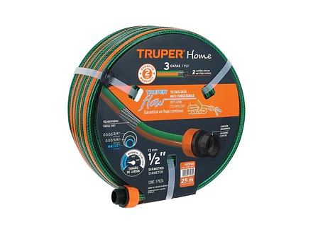 Manguera Reforzada Truper 102546, 1/2