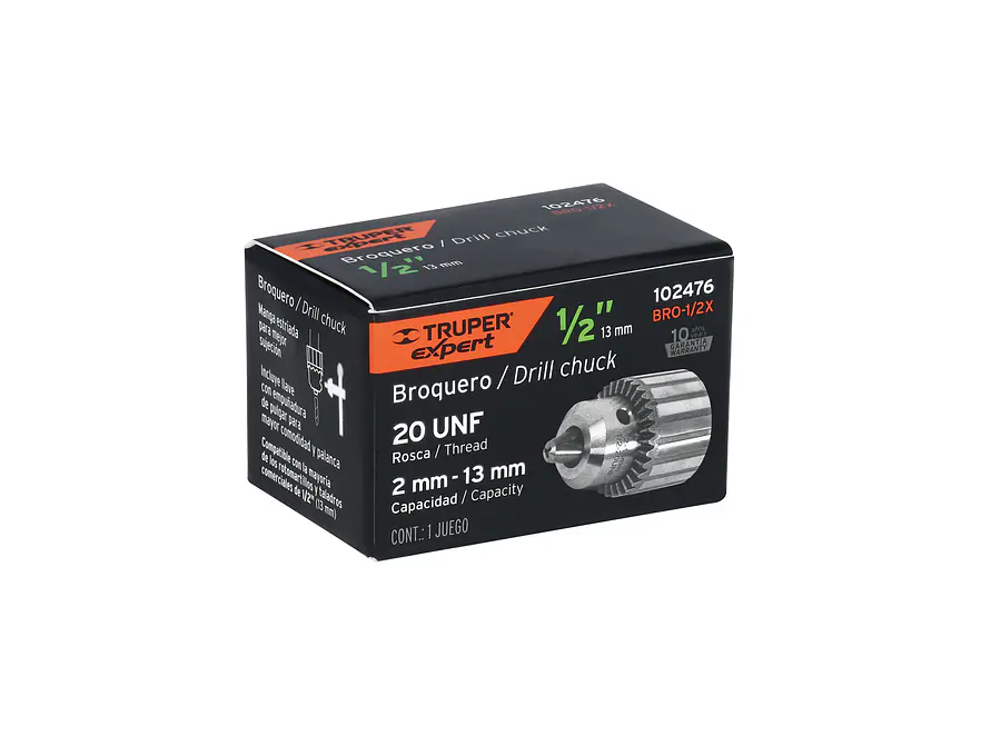 Mandril Truper 102476, 1/2