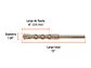 Broca SDS Truper para Concreto Truper 101465, 1-1/4 x 13