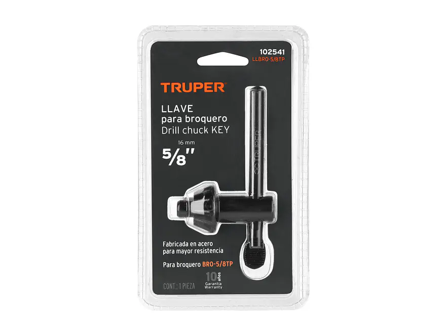 Llave para Mandril Truper 102541, 5/8