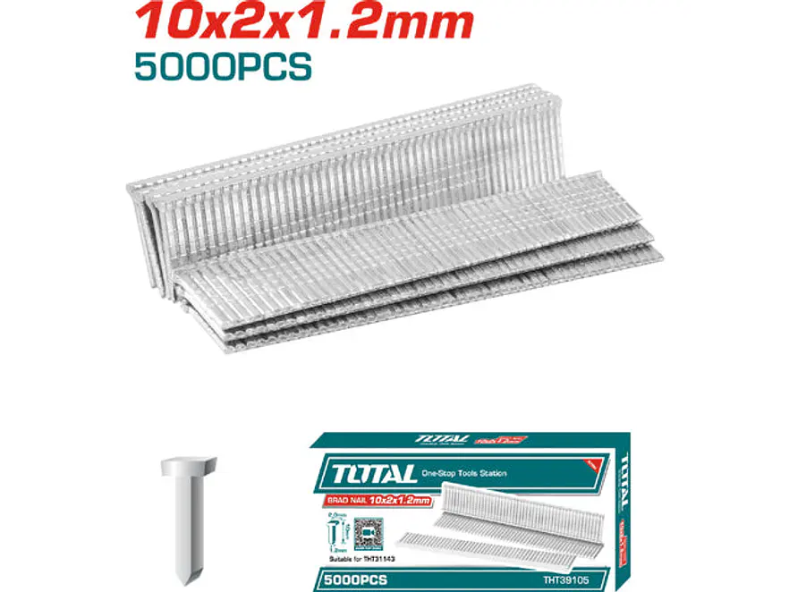 Clavo Grapadora 10Mm Total Tht39105 - Envío a todo Colombia | aztools.co
