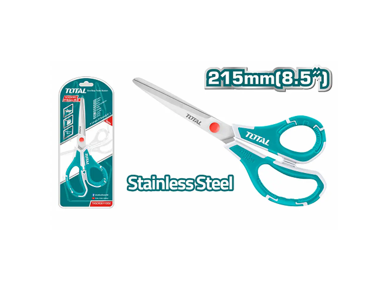 Tijera Multiusos Súper Select Total THSCRS811002 8.5 pulgadas - Envío a todo Colombia | aztools.co