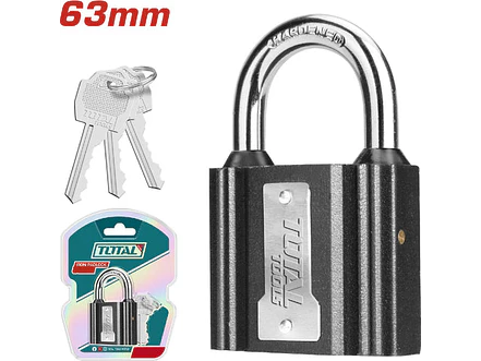 Candado 63 Mm Negro Total Tlk31631 - Envío a todo Colombia | aztools.co