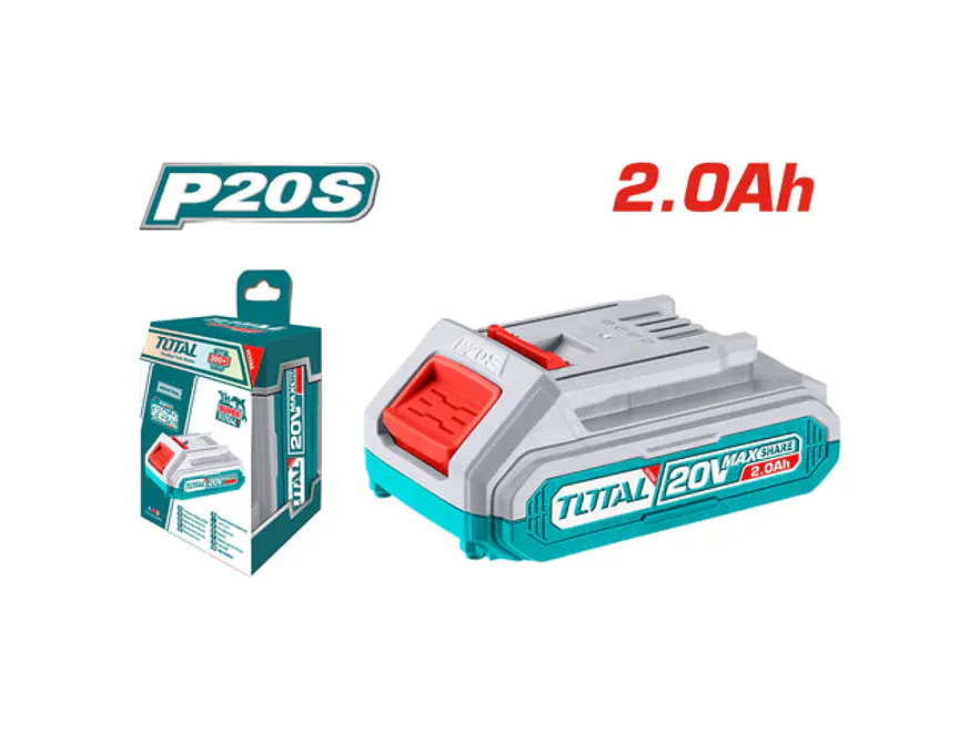 Bateria 20V 2,0Ah Industrial Ion Lithium Total Tfbli20011 - Envío a todo Colombia | aztools.co