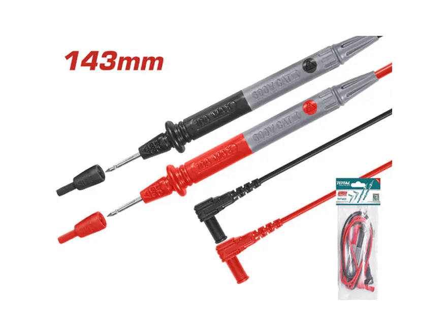 Cable De Prueba Para Multimetro 100Cm Total Tmt423 - Envío a todo Colombia | aztools.co