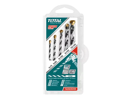 Broca Muro Juego X 5 Pzs Total Utacsd5055 - Envío a todo Colombia | aztools.co