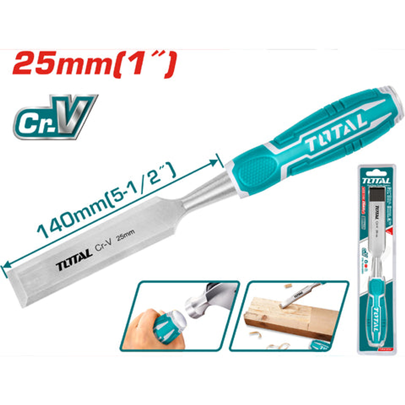 Formon 25 Mm Industrial Cromo Vanadium Total Tht41256