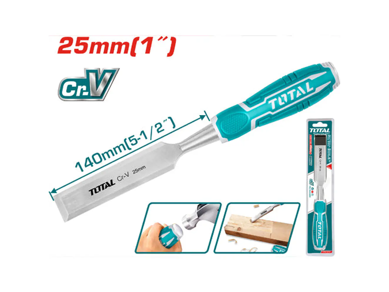Formon 25 Mm Industrial Cromo Vanadium Total Tht41256 - Envío a todo Colombia | aztools.co