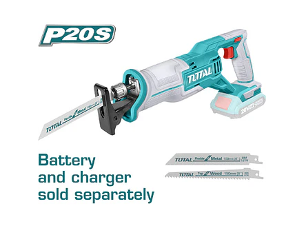 Sierra Sable Inalambrica 20V Bateria Y Cargador No Incluido Total Trsli1151 - Envío a todo Colombia | aztools.co