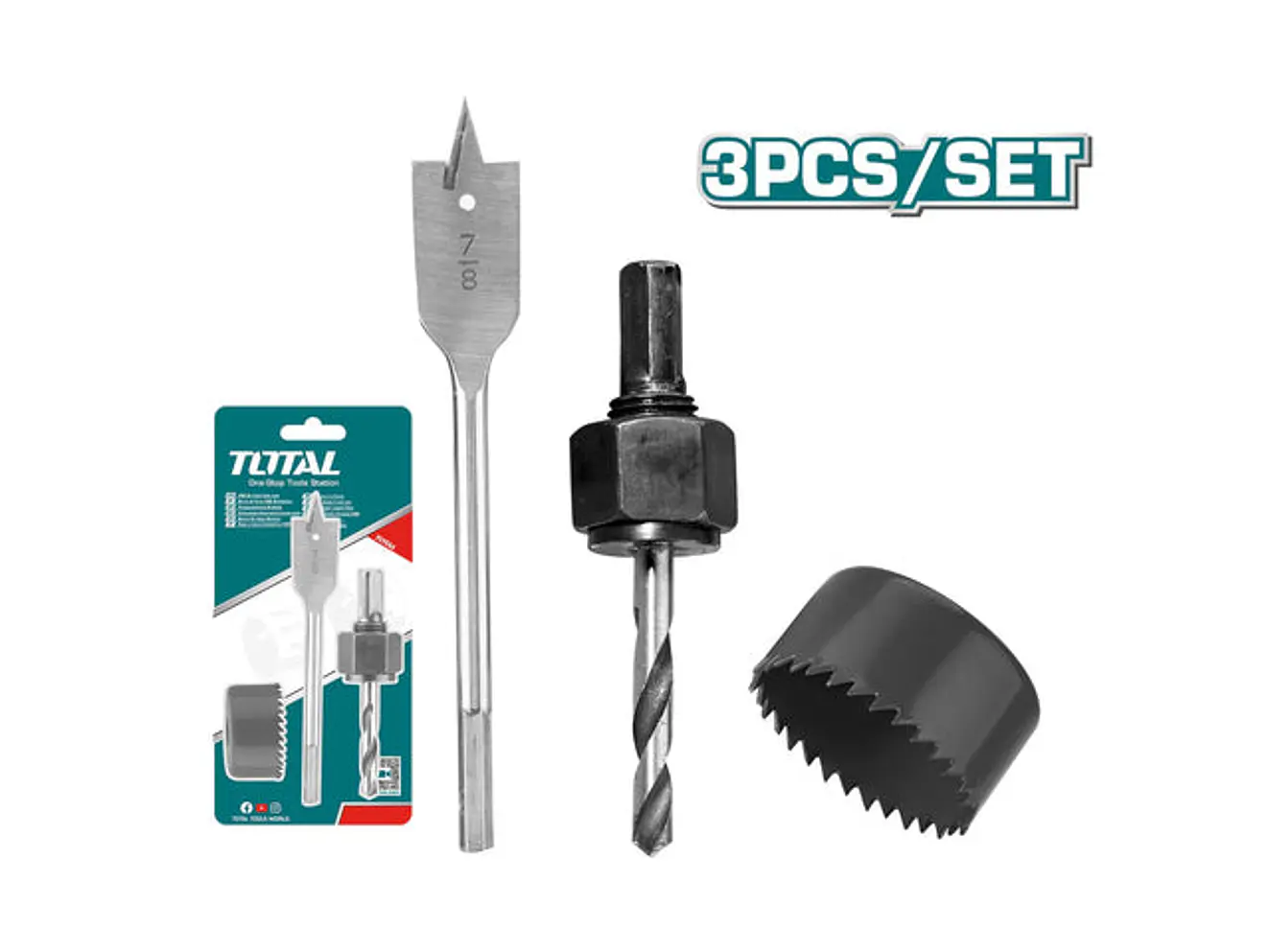 Sierra Copa X 3 Pzs Super Total Tacsh1031 - Envío a todo Colombia | aztools.co