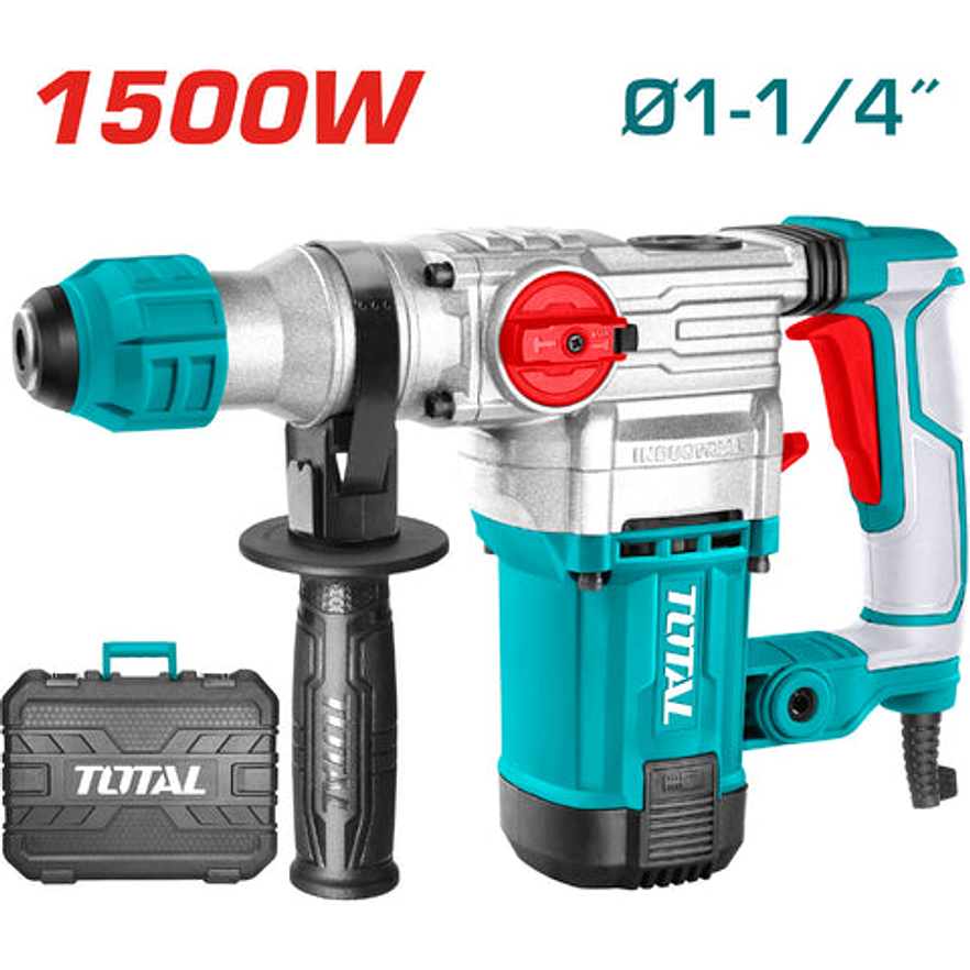Taladro Rotomartillo Sds Plus 1500W 5.5 Jules Industrial Total Uth1153256