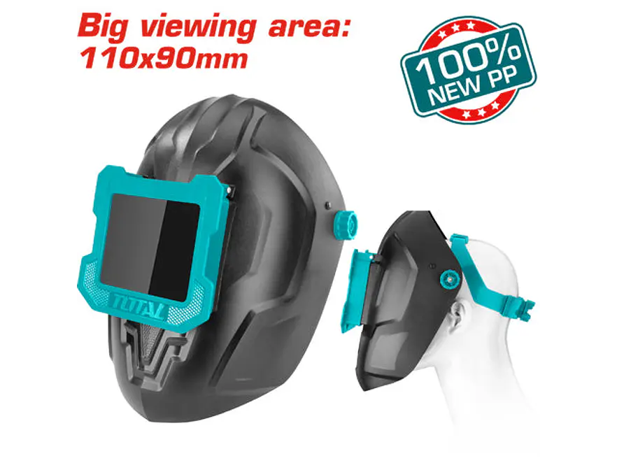 Careta para Soldar Fotosensible TOTAL TSP9216 Super Select DIN 9-13 - Envío a todo Colombia | aztools.co