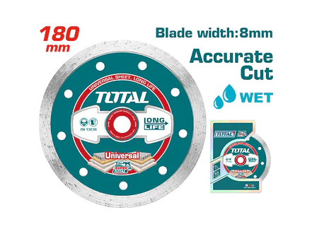 Disco De Corte Diamantado Continuo 7 180Mm Total Tac2121803 - Envío a todo Colombia | aztools.co