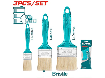 Brocha X 3 Pzs De 1-2-3 Super Select Total Tht8450301 - Envío a todo Colombia | aztools.co