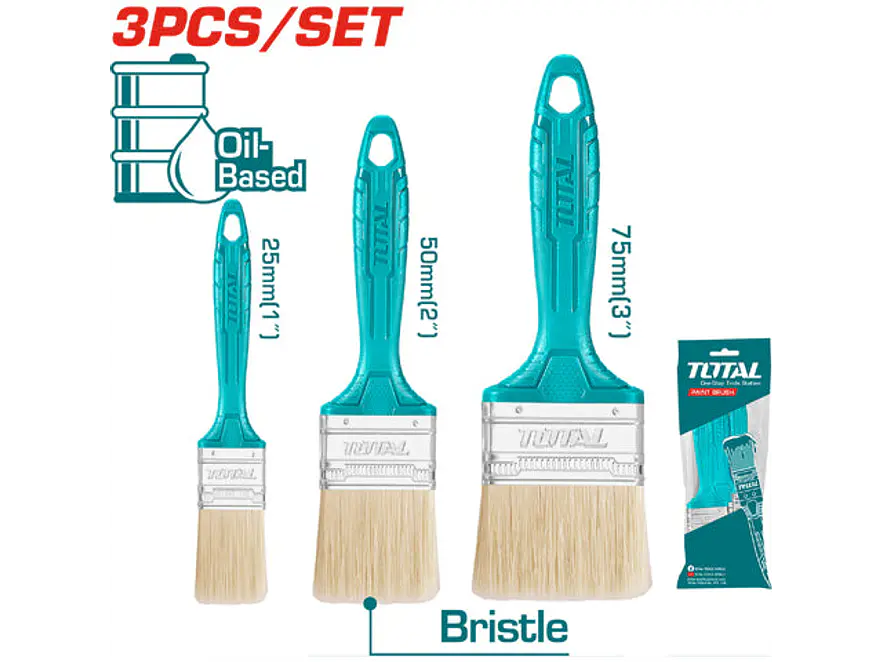 Brocha X 3 Pzs De 1-2-3 Super Select Total Tht8450301 - Envío a todo Colombia | aztools.co