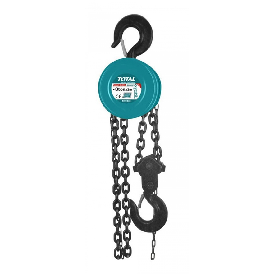 Diferencial 3 Toneladas Industrial Cadena 3 Mts Total Tht1631