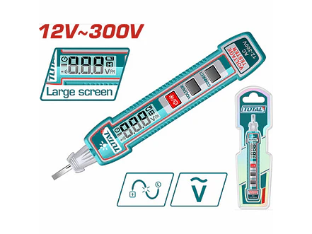 Probador de Corriente Digital Industrial Super TOTAL THTS33001 12V - 300V - Envío a todo Colombia | aztools.co