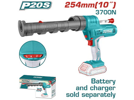 Pistola Calafateo Inalambrica 20V Industrial Bateria Y Cargador No Incluido Total Tcgli2001 - Envío a todo Colombia | aztools.co