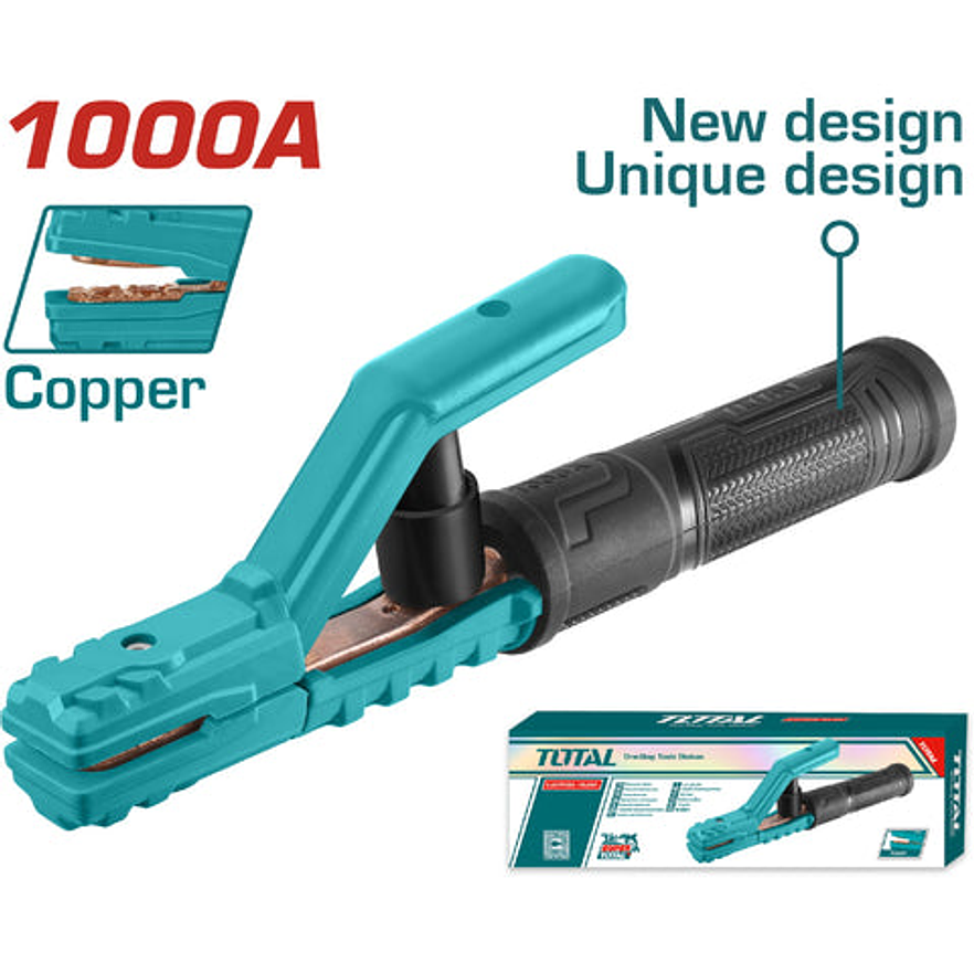 Portaelectrodo 1000 Amp Industrial Total Twah10006