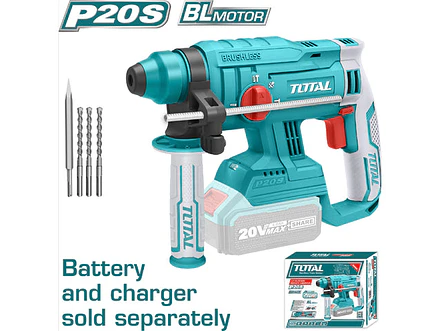Rotomartillo SDS Plus 20V TOTAL TRHLI2201 Industrial 5/8