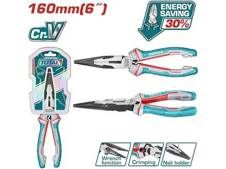 Pinza 6 Industrial Cromo Vanadium Larga Total Tht220606S - Envío a todo Colombia | aztools.co