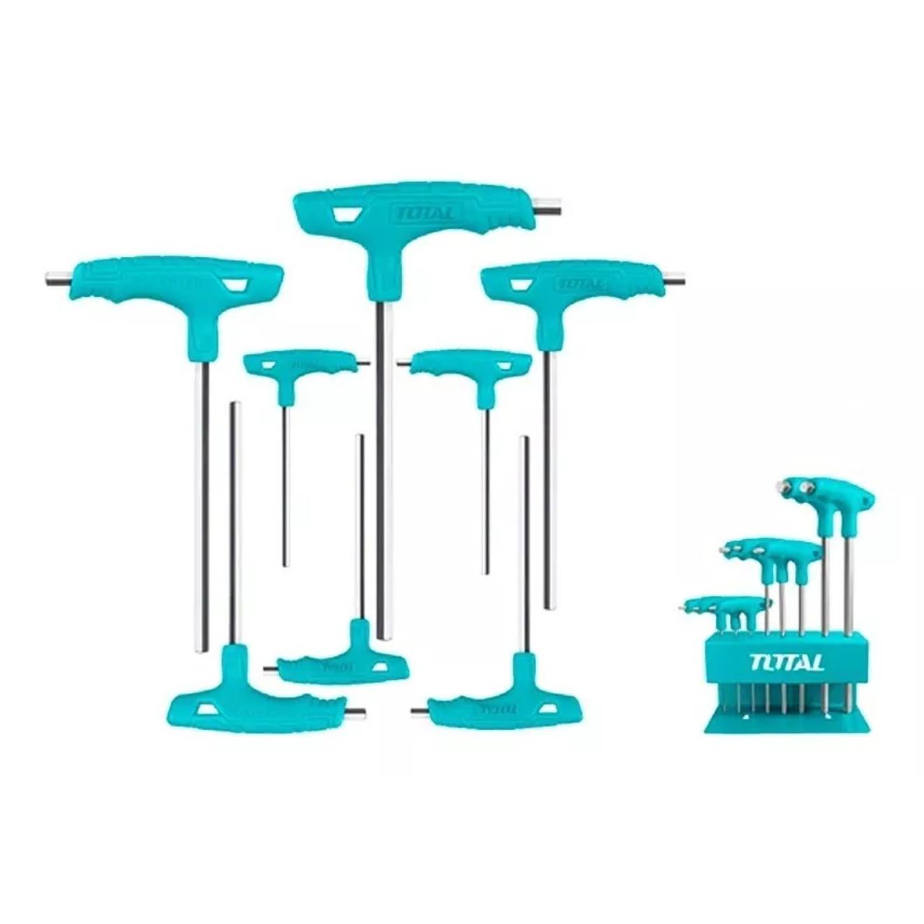 Alem Industrial Mango En T Juego X 8 Pzs Total Thhw80816