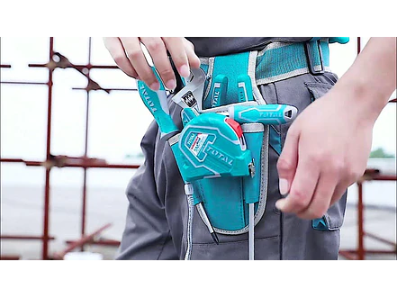 Porta Herramienta De 4 Bolsillos Capacidad Maxima 5Kg Total Tht16P4011 - Foto 2 | aztools.co