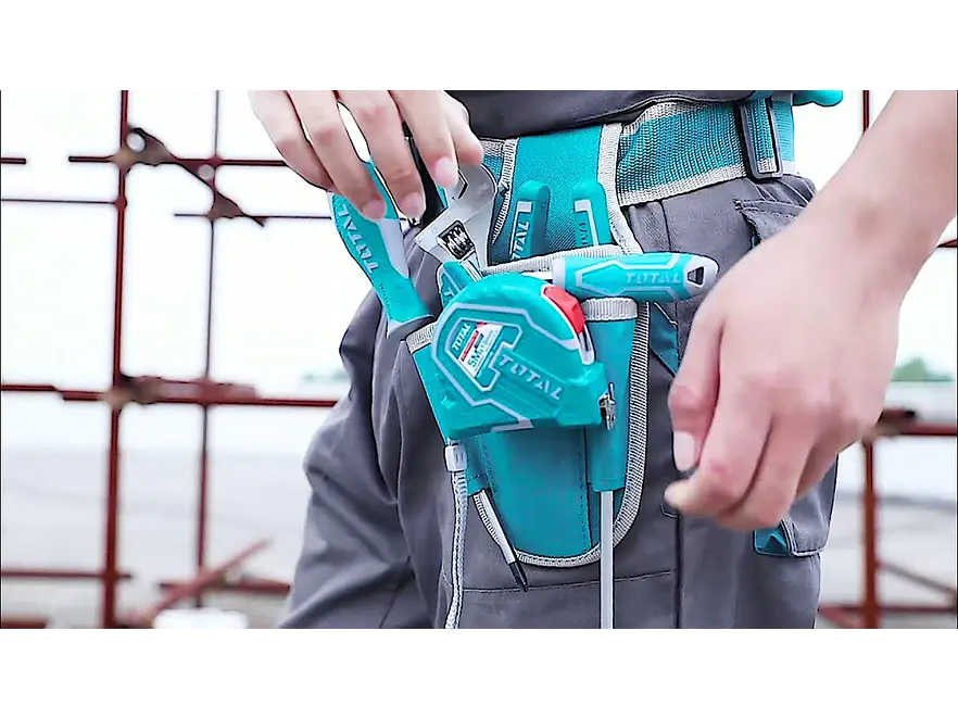 Porta Herramienta De 4 Bolsillos Capacidad Maxima 5Kg Total Tht16P4011 - Foto 2 | aztools.co