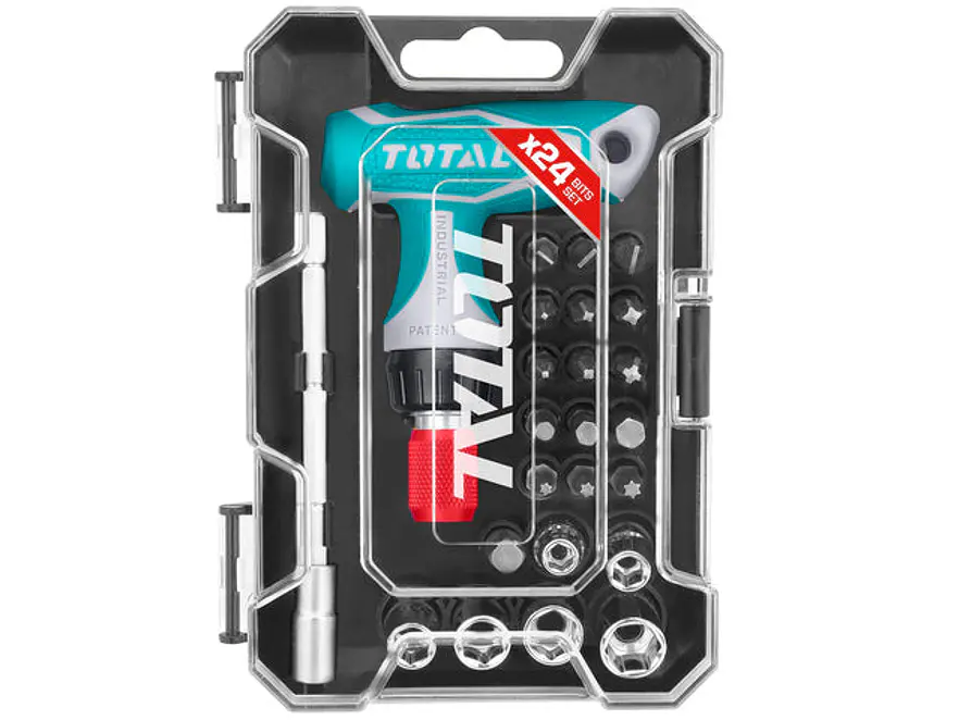 Llave En T Rache Industrial Juego X 24 Pzs Total Tacsd30186 - Envío a todo Colombia | aztools.co