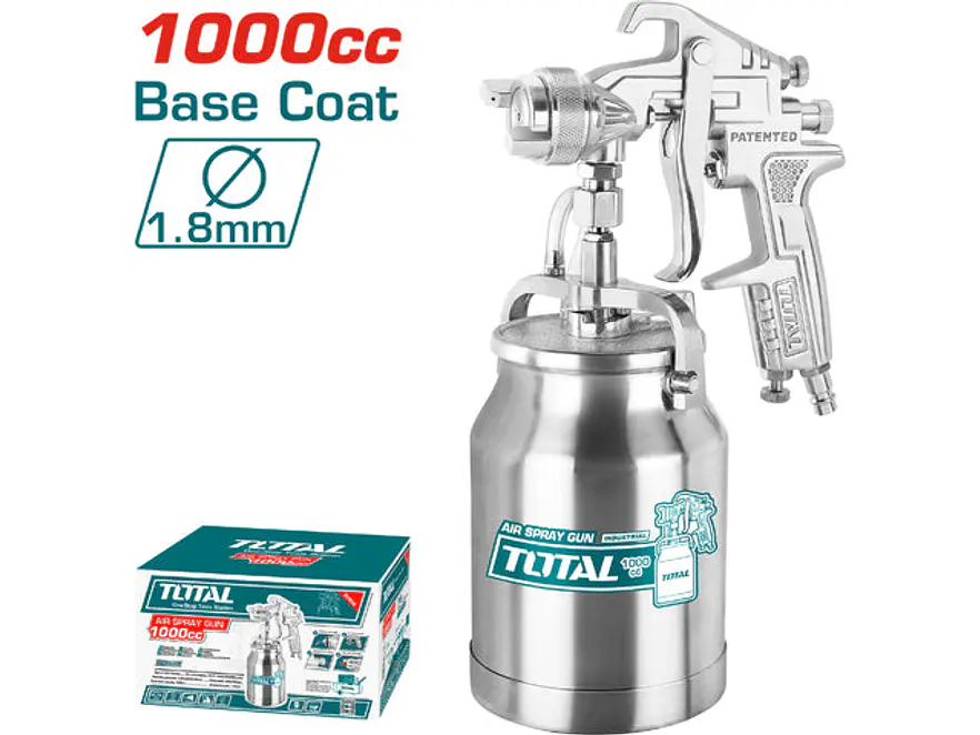 Pistola Pintar 1000Cc Industrial Total Tat11002 - Envío a todo Colombia | aztools.co